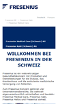 Mobile Screenshot of fresenius.ch