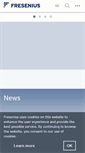 Mobile Screenshot of fresenius.com